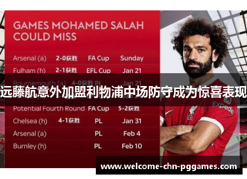 远藤航意外加盟利物浦中场防守成为惊喜表现 远藤航意外加盟利物浦中场防守成为惊喜表现